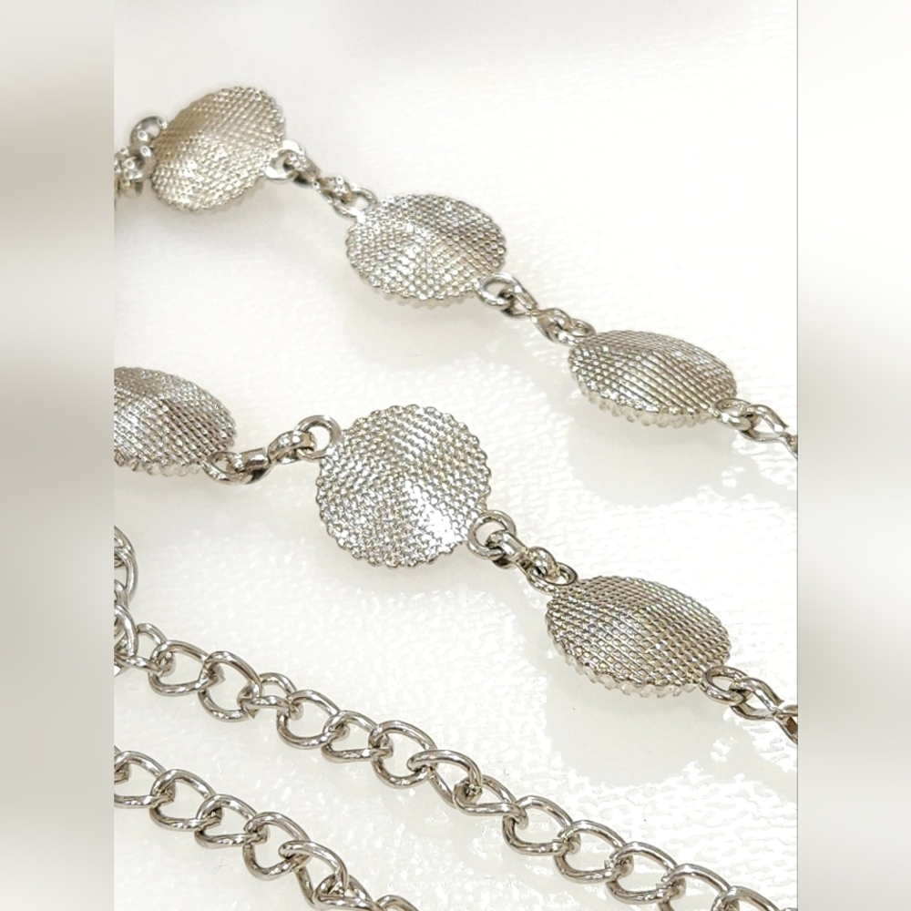 Round Clear Rhinestones Adjustable Belt - Picture 11 of 12